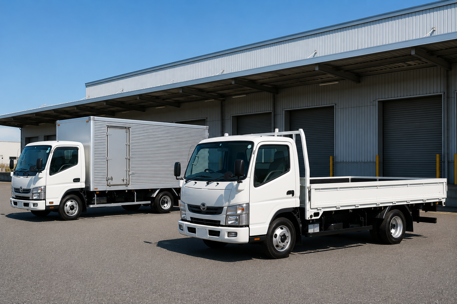 株式会社SSSサービスの2t・3t配送トラック車両